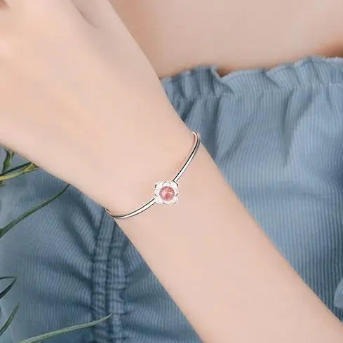 Bracelet Éclatant en Pierre de Lune "Clarté" | Bijoux Chakra