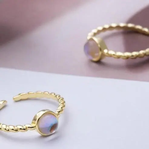 Bagage Intemporelle en Pierre de Lune Rose | Bijoux Chakra