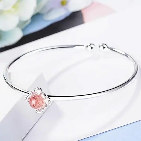 Bracelet Éclatant en Pierre de Lune "Clarté" | Bijoux Chakra