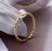 Bagage Intemporelle en Pierre de Lune Rose | Bijoux Chakra