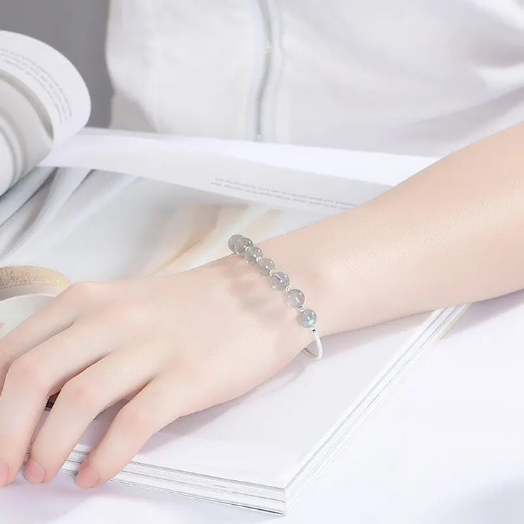 Bracelet Intemporel en Pierre de Lune | Bijoux Chakra