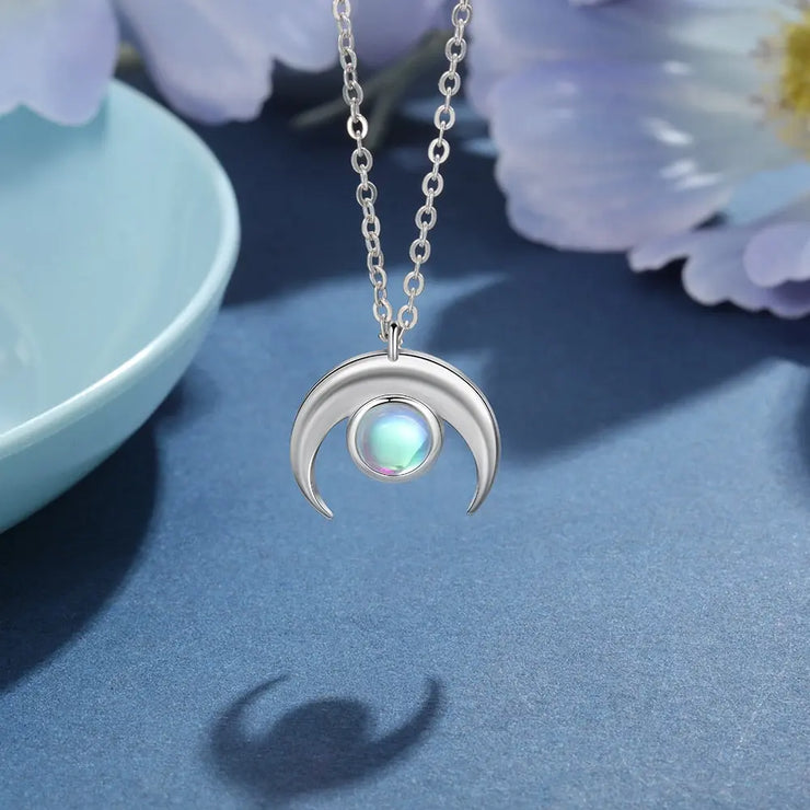 Pendentif Éthéré en Pierre de Lune "Crépusculaire" | Bijoux Chakra