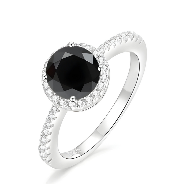 Bague Obsidienne Éblouissante - Rêve d'Ombre | Bijoux Chakra