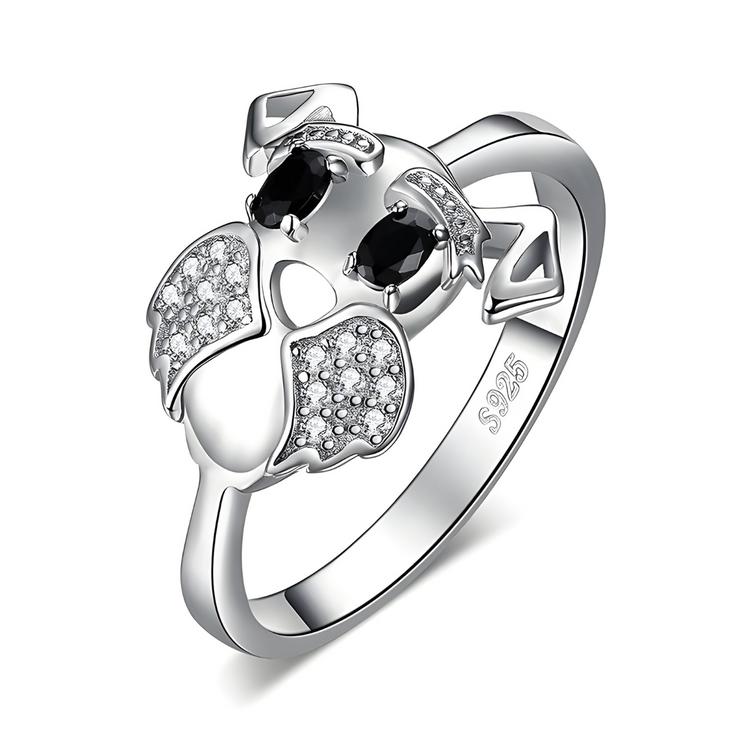 Bague Obsidienne - Éclat Noir Profond | Bijoux Chakra