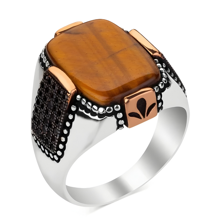 Bague Œil de Tigre - Bouclier Protecteur Élégant | Bijoux Chakra
