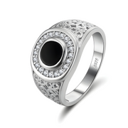 Bague Onyx – Brillance Nocturne | Bijoux Chakra