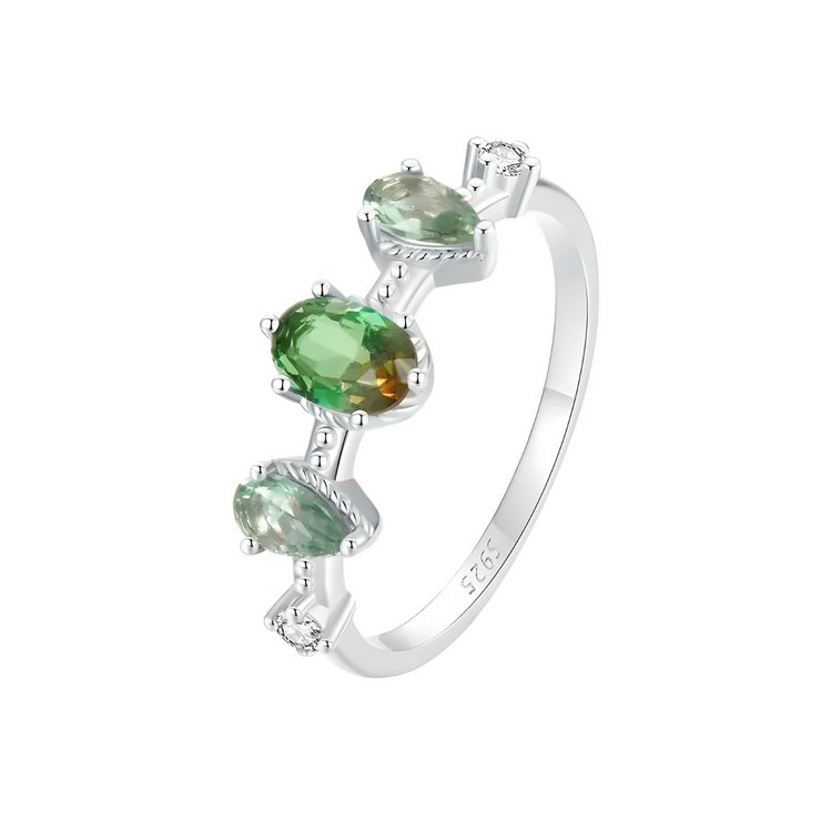 Bague Tourmaline - Éclat Vibrant | Bijoux Chakra