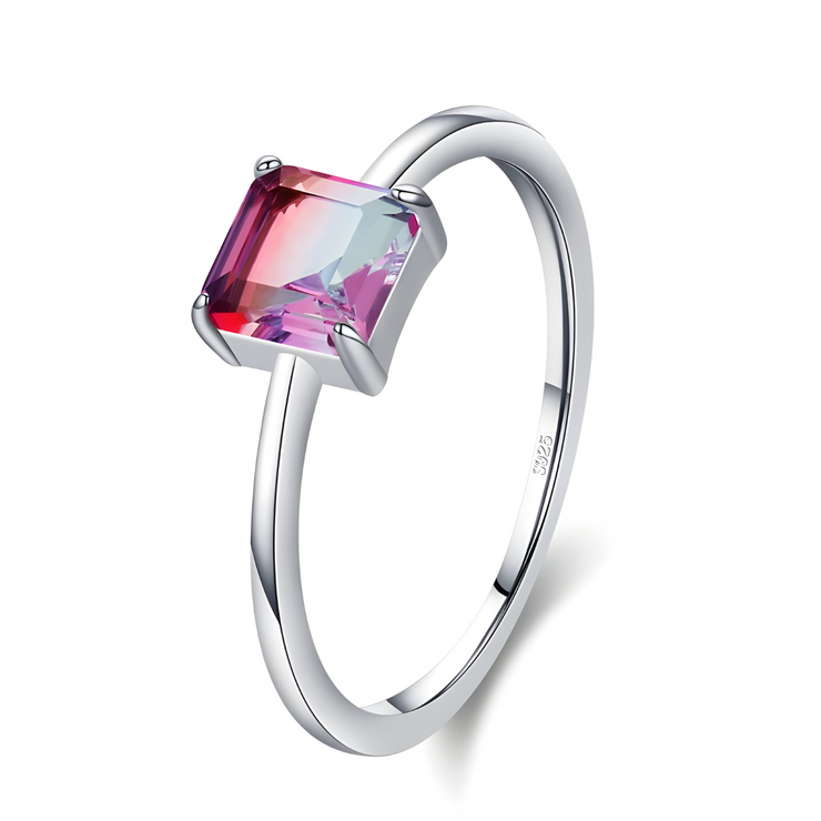 Bague Tourmaline - Éclat Vibrant de Couleur | Bijoux Chakra