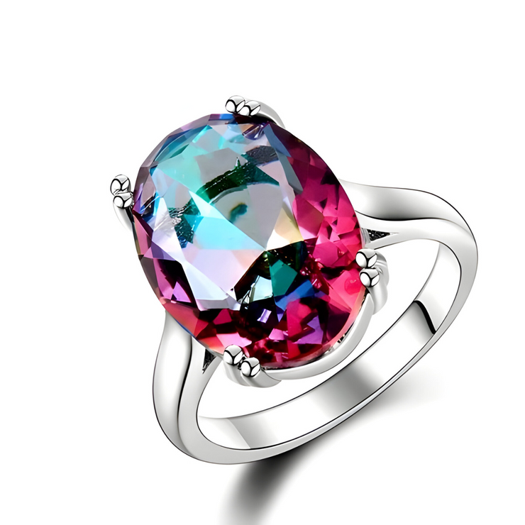 Bague Tourmaline - Éclat de Gemme Lumineuse | Bijoux Chakra