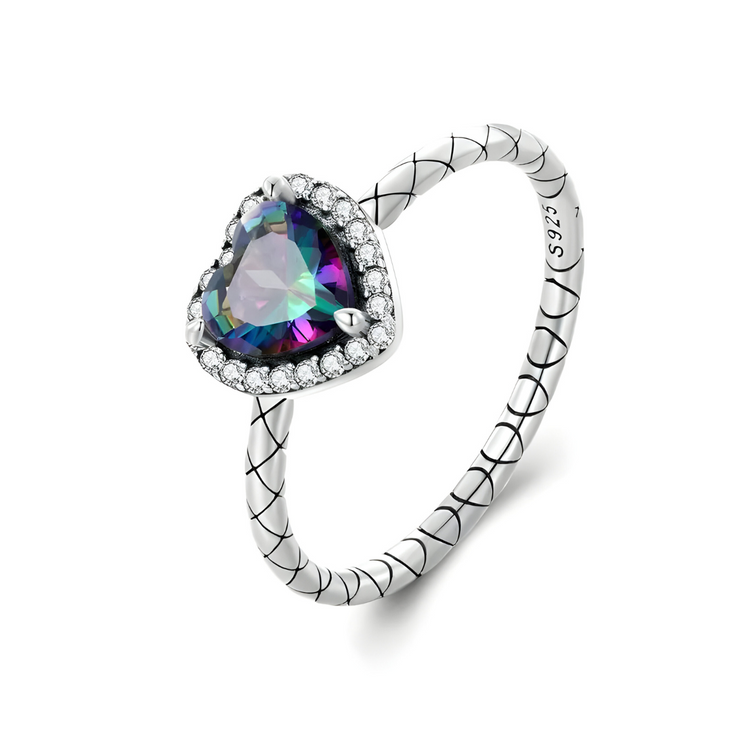Bague Tourmaline - Éclat Enchanteur de la Forêt | Bijoux Chakra