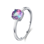 Bague Éblouissante en Tourmaline Paraiba - Reflet de Vie | Bijoux Chakra
