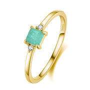 Bague Éblouissante en Tourmaline Paraiba - Reflet de Vie | Bijoux Chakra