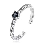 Bague Obsidienne Elégante | Bijoux Chakra