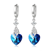 Boucles d'oreilles Aigue Marine - Éclatantes Étoiles Marines | Bijoux Chakra