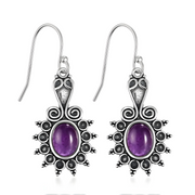 Boucles d'Oreilles Aigue Marine - Éclat d'Azur | Bijoux Chakra