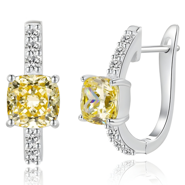 Éclatantes Boucles d'Oreilles Citrine - Brise Dorée | Bijoux Chakra