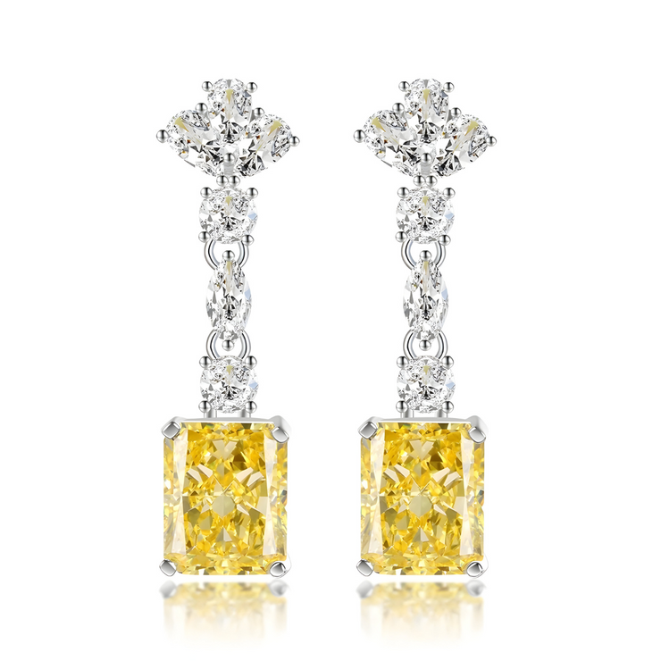 Boucles d'oreilles Citrine - Mélodie Solaire | Bijoux Chakra