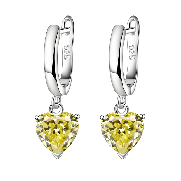 Éblouissantes Boucles d'Oreilles Citrine - Fleur de Lumière | Bijoux Chakra