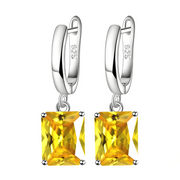 Boucles d'oreilles Citrine - Joyau Mielé | Bijoux Chakra