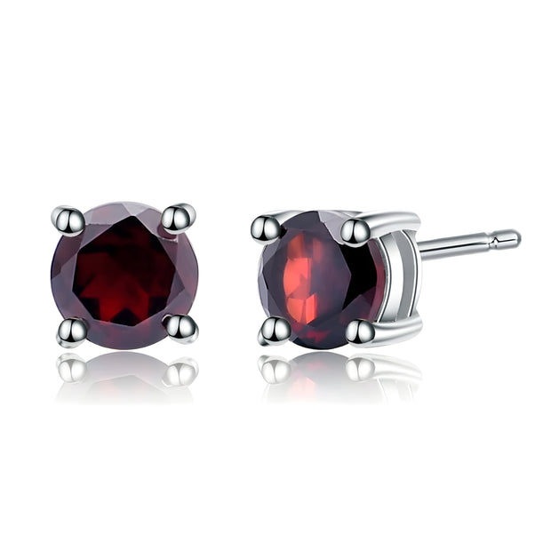 Élégantes Boucles d'Oreilles Grenat - Rêverie Pourpre | Bijoux Chakra