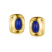 Boucles d'oreilles Lapis Lazuli - Éclat Azuré Étoilé | Bijoux Chakra