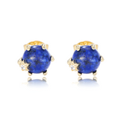 Éblouissantes Boucles d'Oreilles Lapis Lazuli - Éclat de Nuit Lazurite | Bijoux Chakra