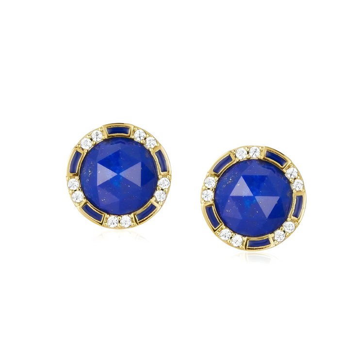 Boucles d'Oreilles Éblouissantes en Lapis Lazuli - Profondeur Océane | Bijoux Chakra