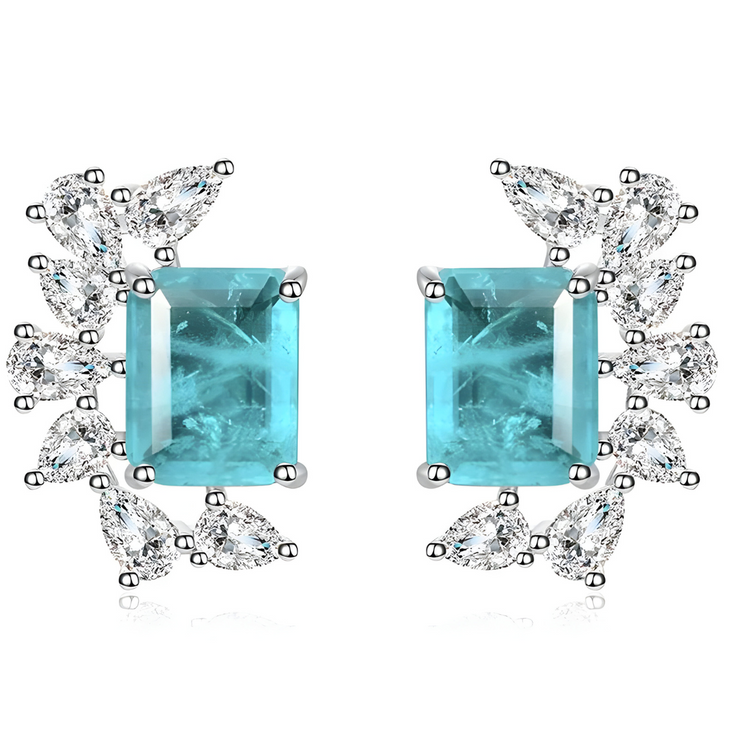 Boucles d'oreilles Tourmaline - Éclat Chromatique Envoûtant | Bijoux Chakra