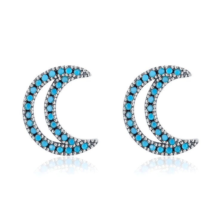 Boucles d'oreilles Turquoise - Éclat du Lagon | Bijoux Chakra