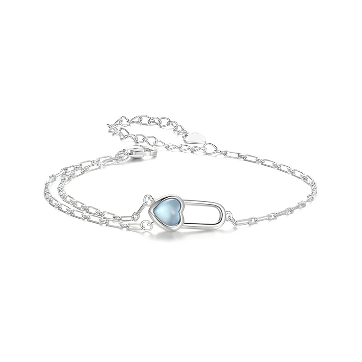 Bracelet Aigue-Marine - Éclat Azuré Infini | Bijoux Chakra