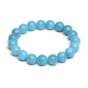 Magnifique Bracelet en Aigue Marine - Élégance du Charme Marin | Bijoux Chakra