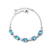 Bracelet Aigue Marine - Éclat Mystique du Lagon | Bijoux Chakra