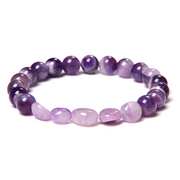 Bracelet envoûtant Améthyste - Éclat Nocturne | Bijoux Chakra