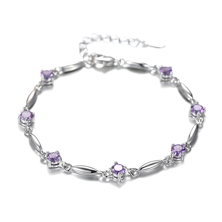 Bracelet Améthyste - Éclat Pourpre | Bijoux Chakra