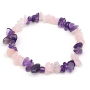 Bracelet envoûtant en Améthyste - Pierre Mystique | Bijoux Chakra
