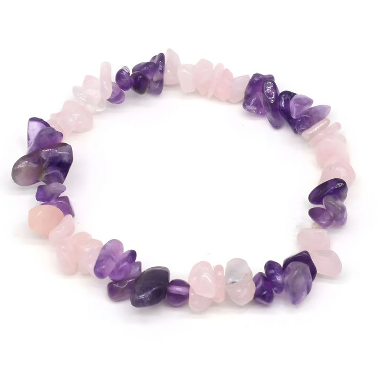 Bracelet envoûtant en Améthyste - Pierre Mystique | Bijoux Chakra