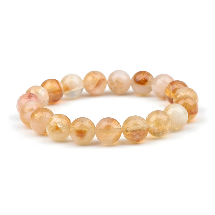 Bracelet Citrine - Brillance Dorée Solaire | Bijoux Chakra