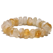 Bracelet en Citrine Authentique - Éclat de Miel | Bijoux Chakra