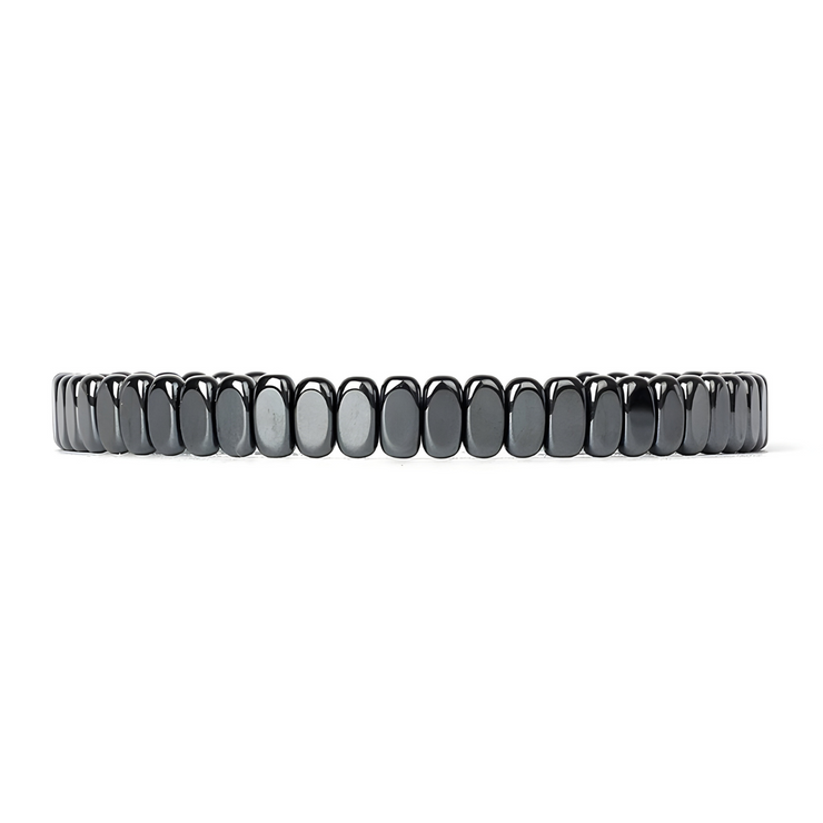 Bracelet Hématite - Éclat Métallique Raffiné | Bijoux Chakra