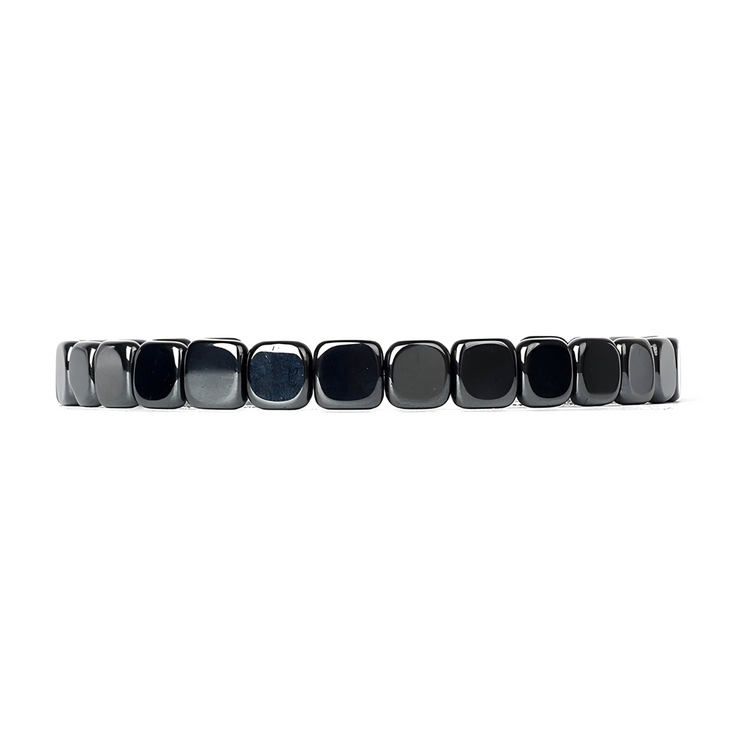Bracelet Hématite - Éclat Métallique | Bijoux Chakra