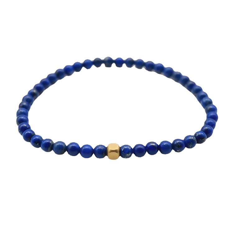 Bracelet Lapis Lazuli - Éclat Azuréen | Bijoux Chakra