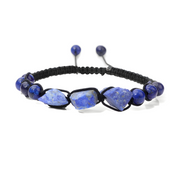 Bracelet Éblouissant en Lapis Lazuli et Or - Rêve Azur | Bijoux Chakra