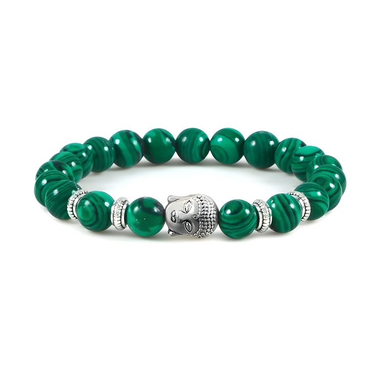 Bracelet Malachite - Éclat de Forêt Émeraude | Bijoux Chakra
