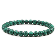 Bracelet Malachite - Éclat Authentique Naturel | Bijoux Chakra