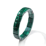 Bracelet Éblouissant en Malachite et Azurite - Essence Verte | Bijoux Chakra
