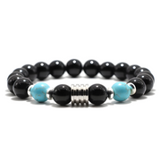 Bracelet en Obsidienne - Puissance Magmatique | Bijoux Chakra