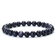 Bracelet Obsidienne - Énigme Volcanique Fascinante | Bijoux Chakra