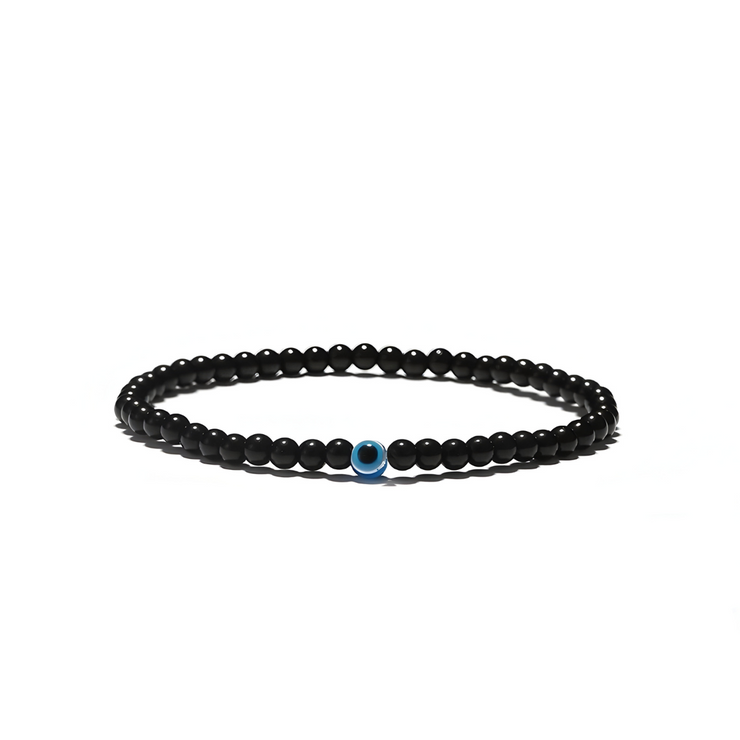 Bracelet Obsidienne - Noir Captivant | Bijoux Chakra