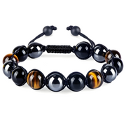 Étonnant Bracelet en Obsidienne - Pierre d'Énergie | Bijoux Chakra