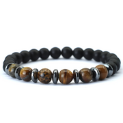 Bracelet envoûtant Oeil de Tigre - Charme du Tigre | Bijoux Chakra